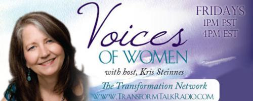 Voices of Women with Host Kris Steinnes: Susan Blair, Linda Allen and Vickie Dodd. Topics include the importance of fitness, songs and stories of women in Washington state and how we can De-stress with sound